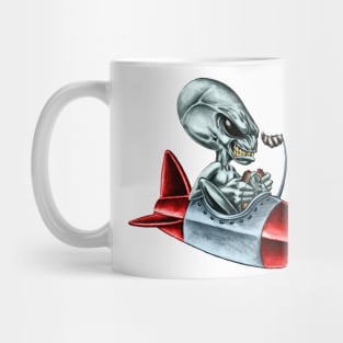 Alien Rocket Blaster Mug